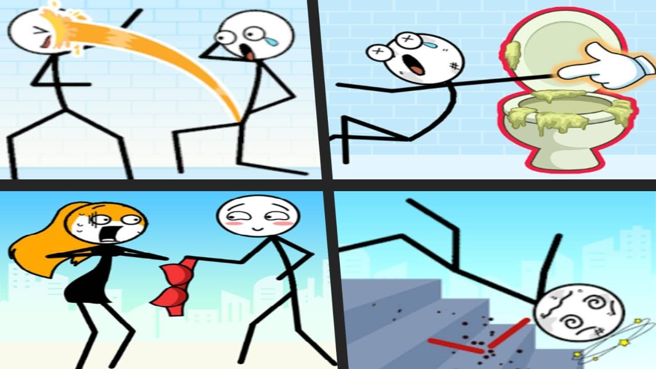 TOILET TIME vs GRAB EM NOW vs ITEM SWAP vs KICK LOSER - All Levels Satisfying Quadruple Gameplay ios