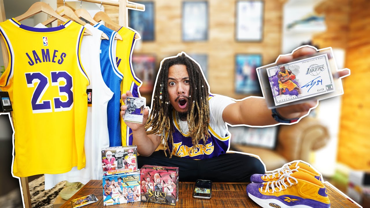 CRAZY $5000 LAKERS SIGNED AUTOGRAPH MEMORABILIA COLECTION !!!