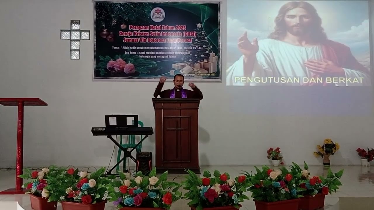 Ibadah Minggu, 01-02-2026 di GKSI Jemaat Via Dolorosa Lupu Peruca. Wl: Sdri. Maranti