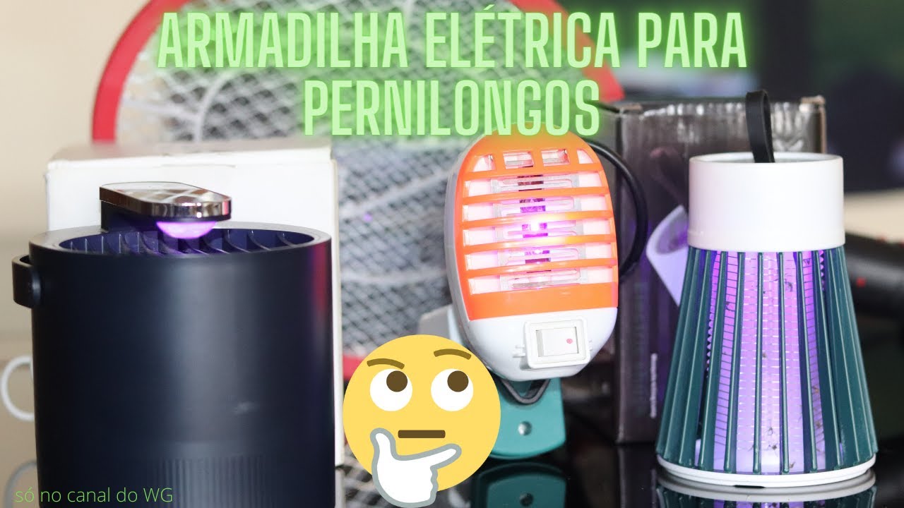 Armadilha eletrônica para pernilongo