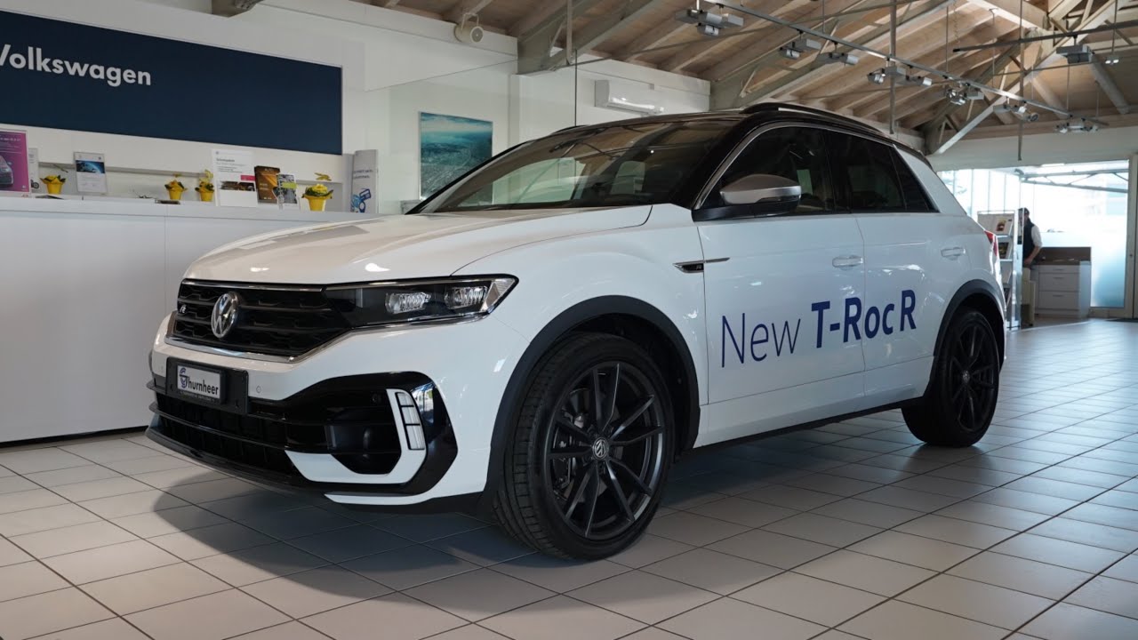 VW T-Roc R 301PS Neu 2020 49km 53'300.- SG | CAR MOVIE24