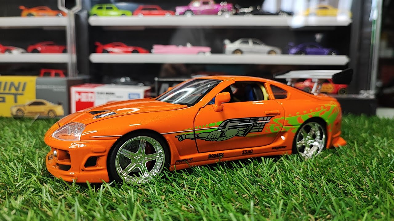 Jada Toys Fast and Furious Brian's Toyota Supra Review