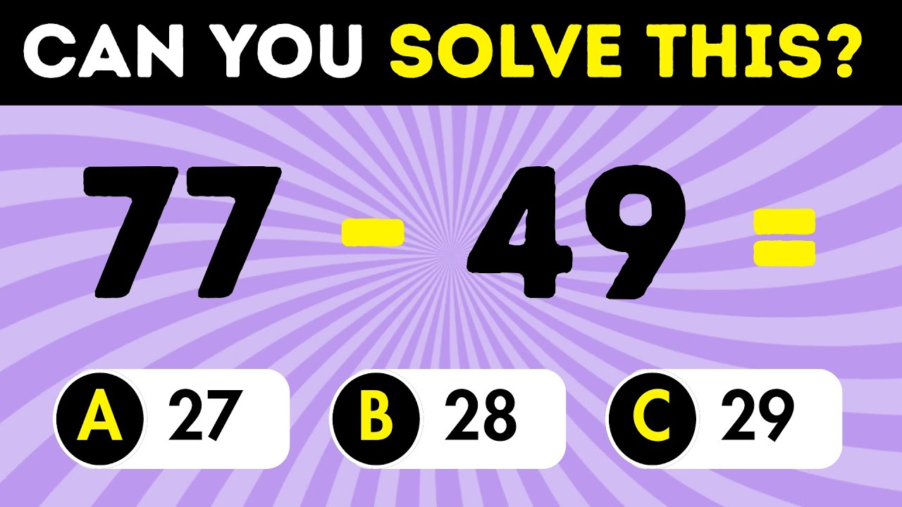 15 2-Digit Subtraction Quiz Exercises | Arc's Math Playground