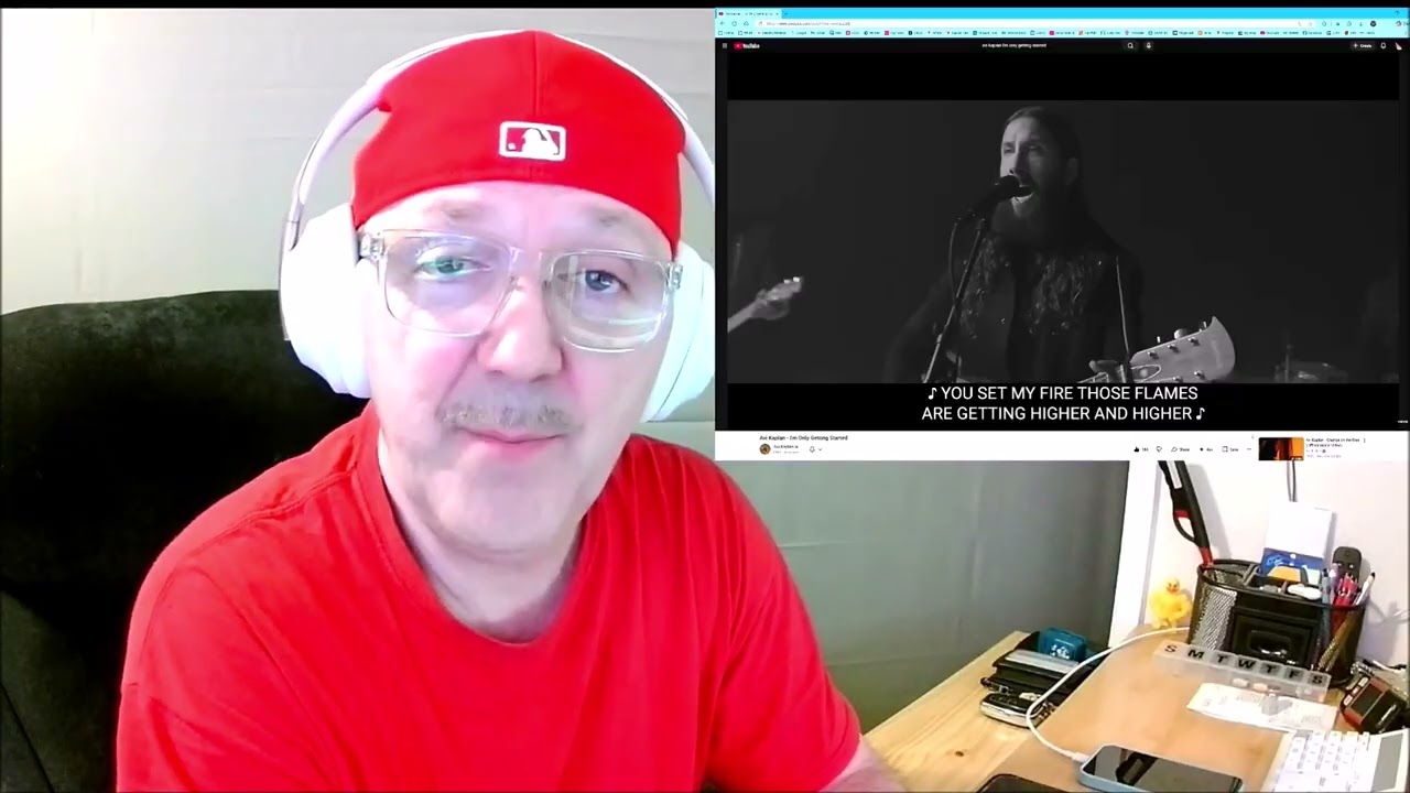 1st Time Reaction to Avi Kaplan - I'm Only Getting Started (Copyright Filter)