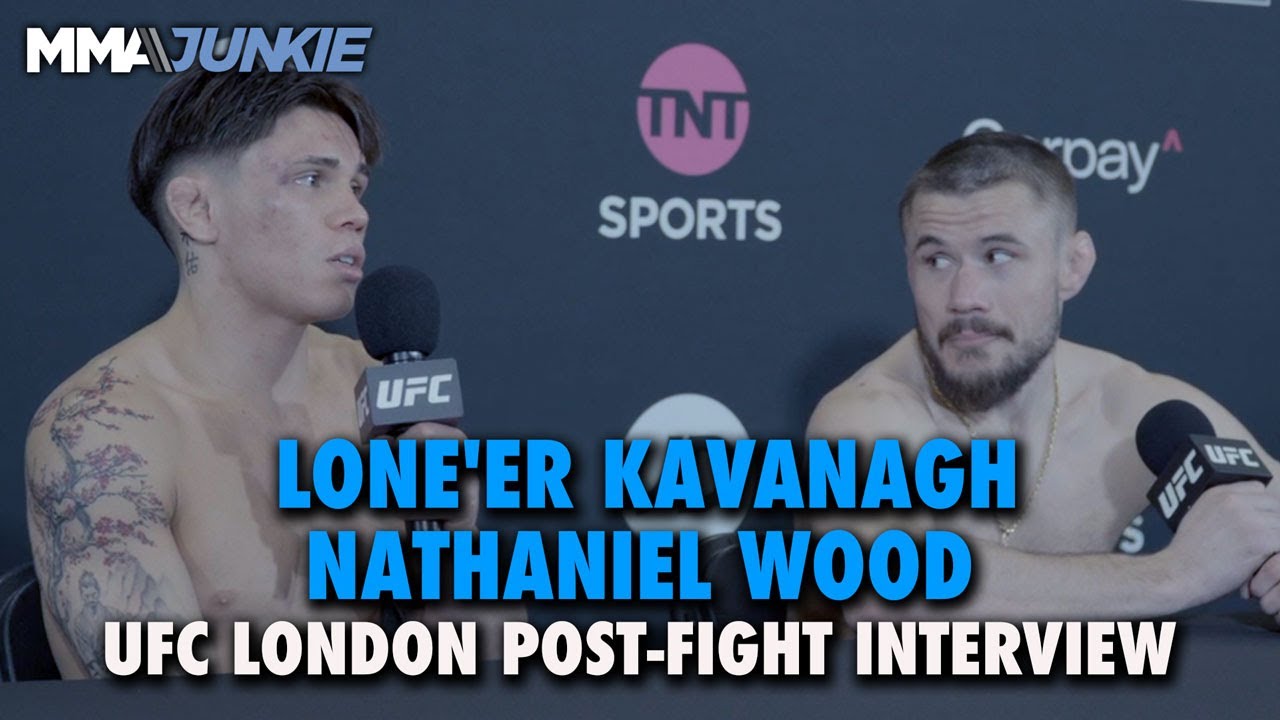 Lone'er Kavanagh, Nathaniel Wood Share Post-Fight Interview After Big Wins | UFC London