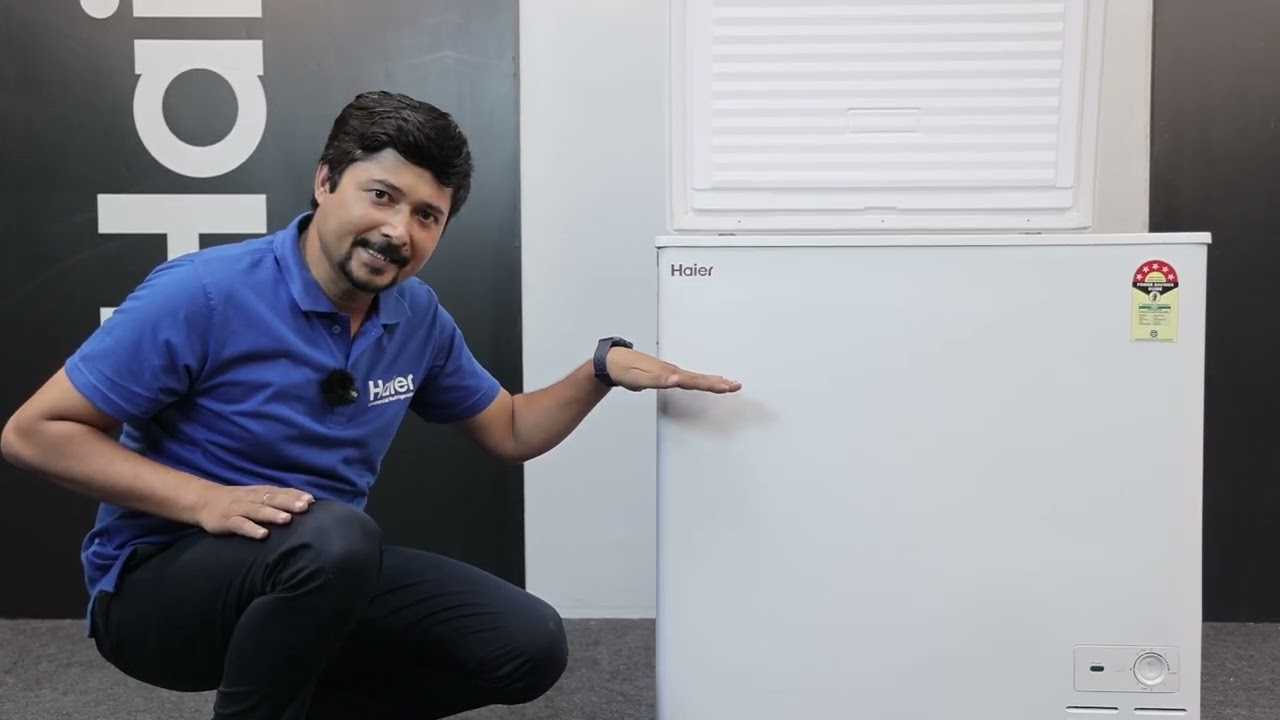 Unpacking & Installing Haier Single Door Deep Freezer | Installation Guide in Hindi