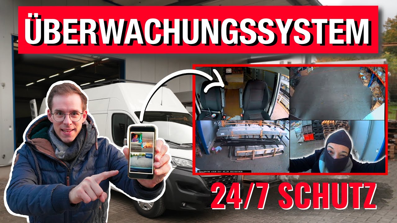 WIE VIEL SCHUTZ MUSS SEIN? 🎦⛔😲 | WOHNMOBIL KAMERA-ÜBERWACHUNG | 5 Kameras | Dashcam | GPS | ETC.