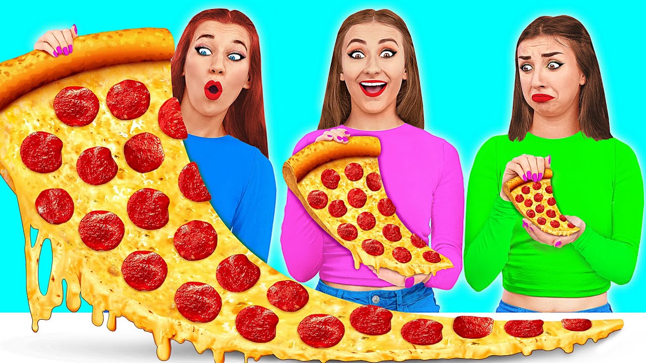 Desaf&iacute;o Placa Grande, Mediana y Peque&ntilde;a | Batalla de Comida por Multi DO Challenge