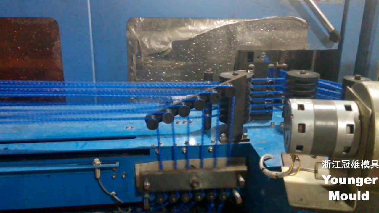Jewelry crystal plastic pearl rosary beaded beads chain rolling making machine machinery