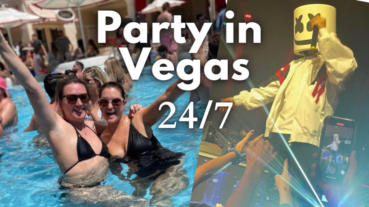 Las Vegas Party Scene Guide 🍻 How to Party for FREE 🍻 ALL DAY Happy Hours & More!