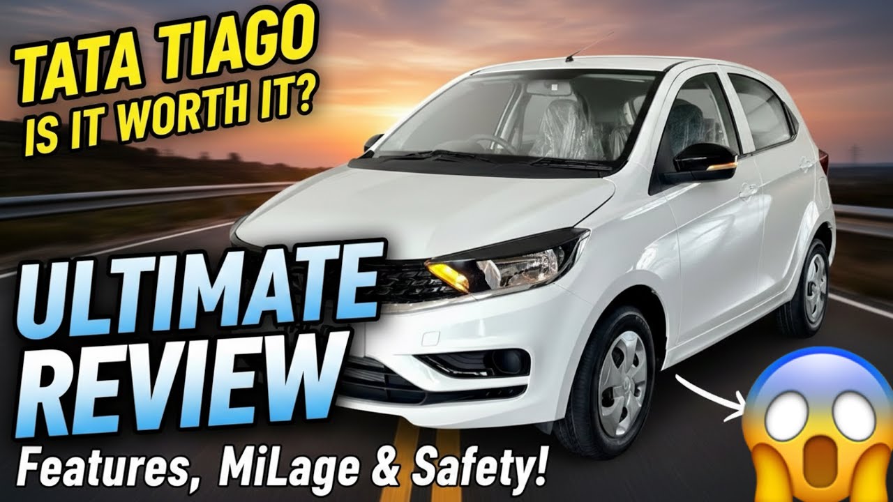 Tata Tiago Best Option With Safety in Just ₹10 Lakhs l Is better than Fronx Or Swift