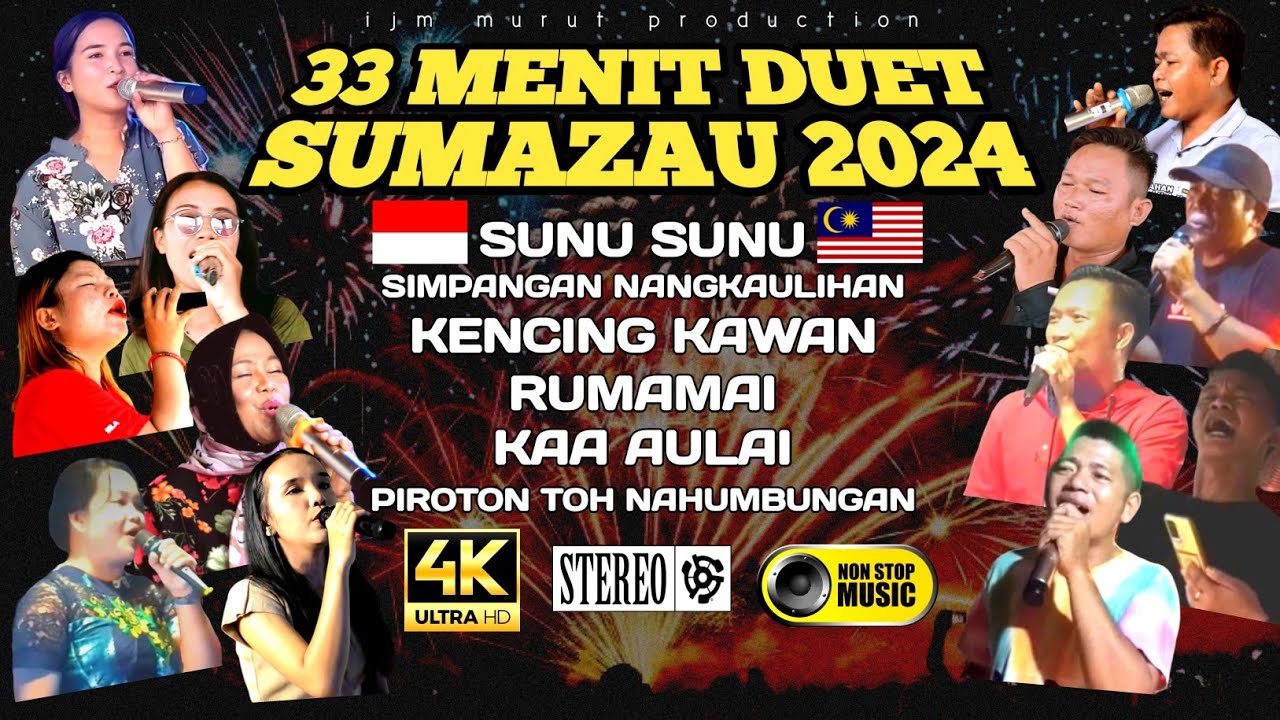⭐Full Nonstop duet Lagu murut 👉Artis Murut Malaysia & Indonesia, mantap poll...👍