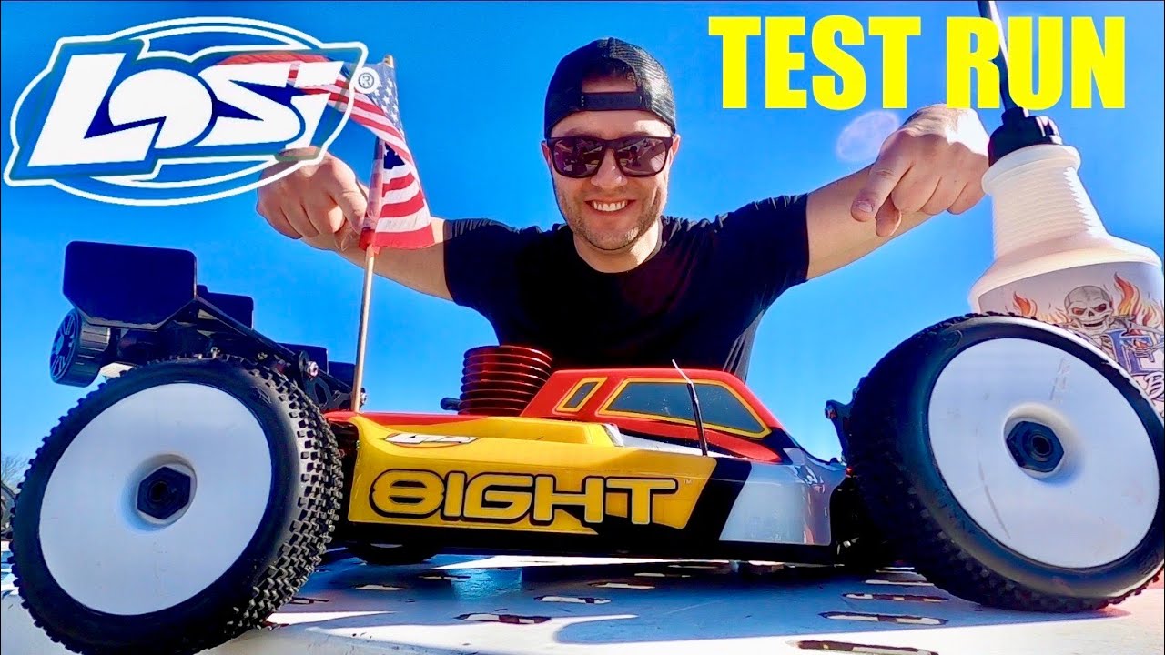 Team Losi 8ight Buggy - Test Drive & TOP SPEED (NitroGang Leadership Academy) - You Can't Kill It!
