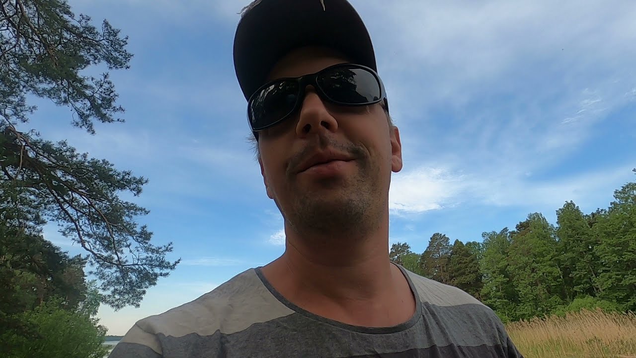 Gös och abborre med Tobias nya båt