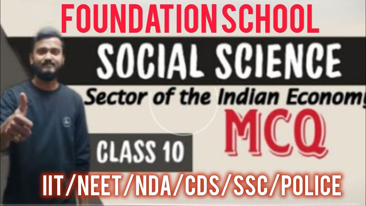 CLASS-10##s.st INDIAN ECONOMY MCQ...