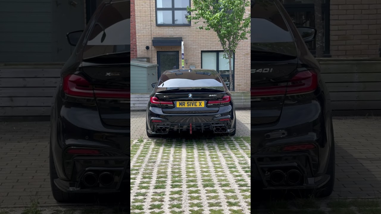 B58 BMW 540i FULL ALIEXPRESS TITANIUM VALVED EXHAUST + SPORTS DOWNPIPE!!!!