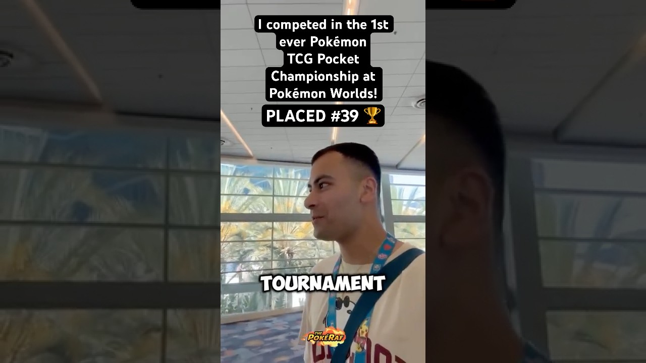 I Entered A Tournament at #PokemonWorlds! 👀 #pokemon #pokemontcg