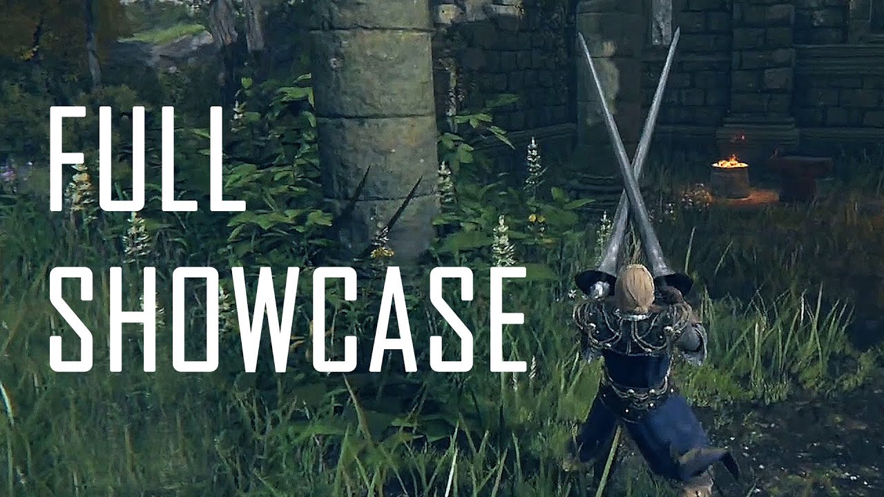 Every WEAPON MOVESET and POWER STANCE in the Elden Ring Network Test