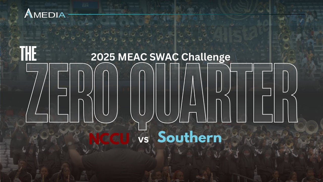 Southern vs North Carolina Central - Zero Quarter | 2025 MEAC/SWAC Challenge| 4K 2160p🔥🎥🎬
