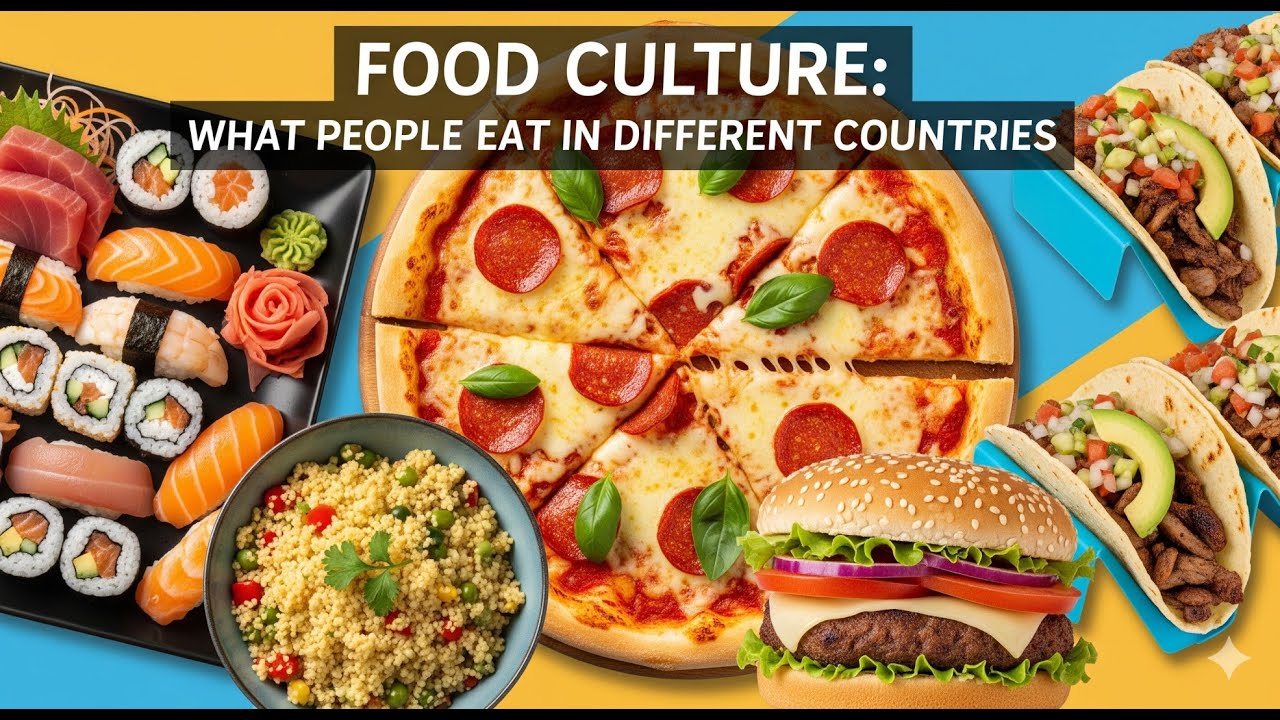 Food Culture: What People Eat in Different Countries