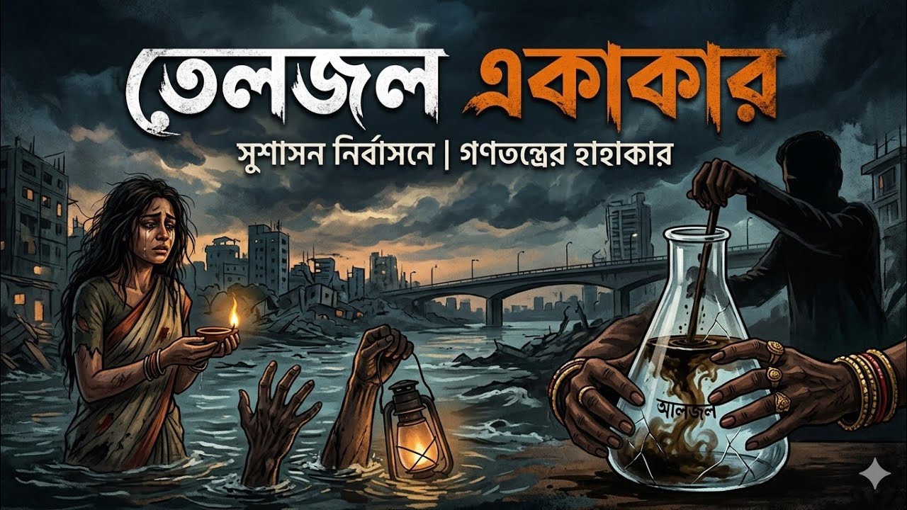 ★✦ তেল-জল একাকার | কে চোর কে সাধু? | Bangla Protest Song ✦★