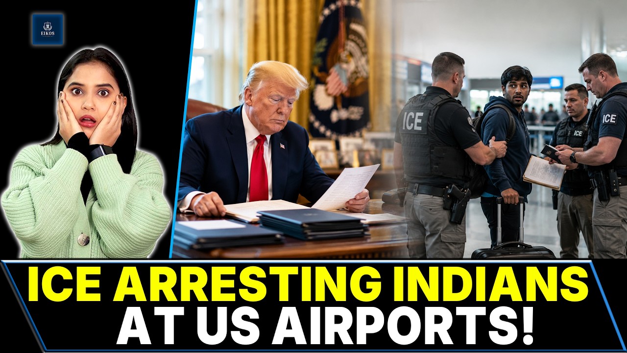 ICE здесь, помогите нам | Индийцы под арестом в аэропортах США на внутренних рейсах | TSA Secure ...