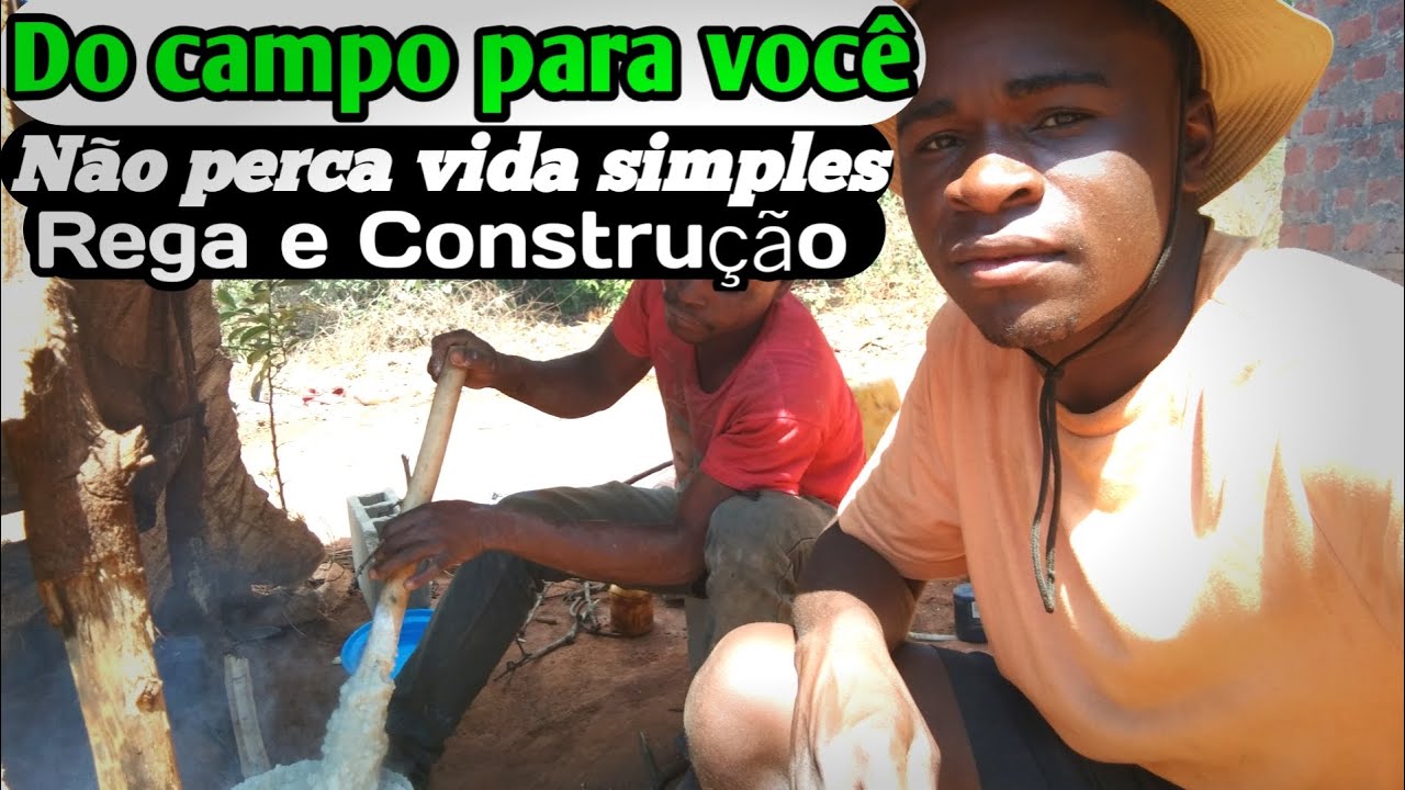 DIA FELIZ na MACHAMBA o Mestre bonga decidiu entrar na cozinha, e regamos a nossa horticula
