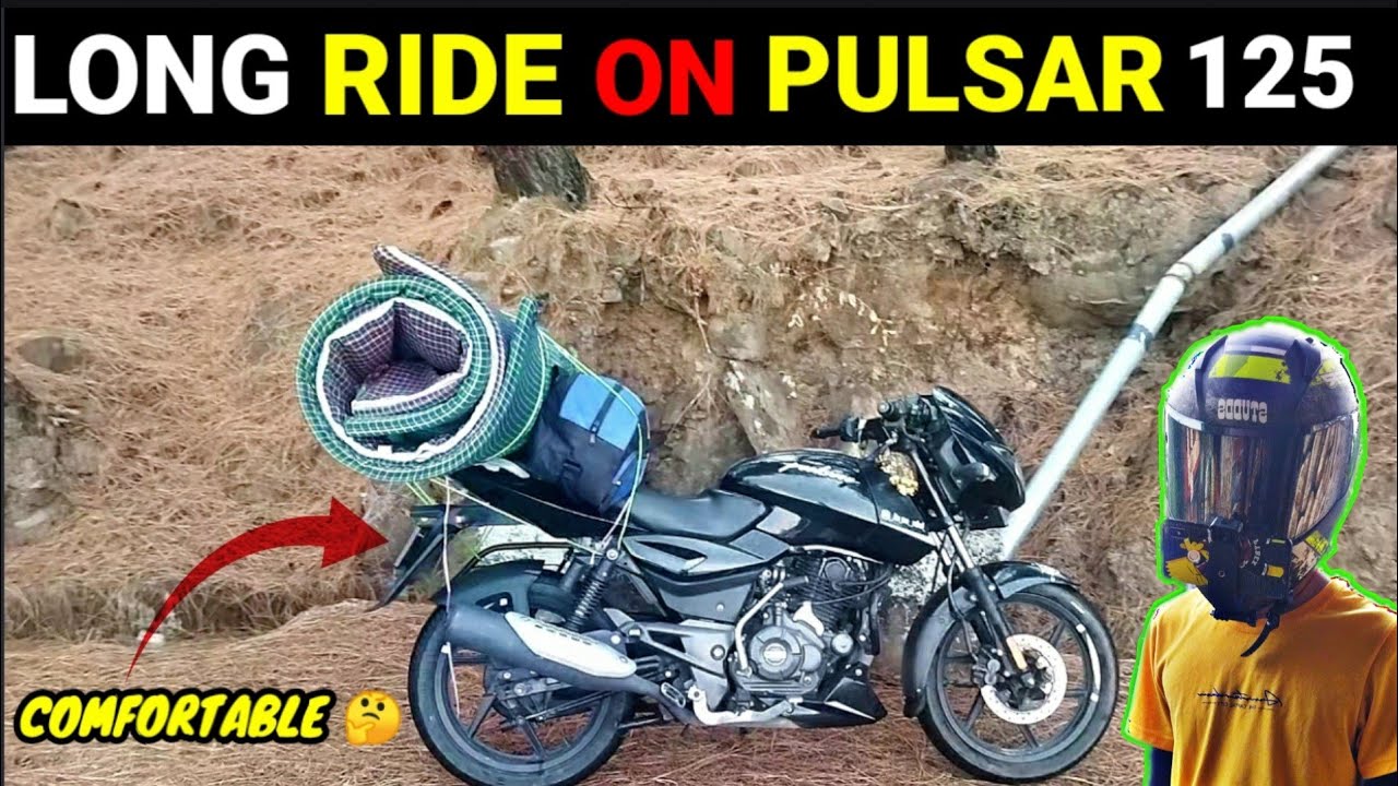 Is pulsar 125 is comfortable for long ride  |@ridetowardmountains5127 #bajaj #pulsar #bajajpulsar