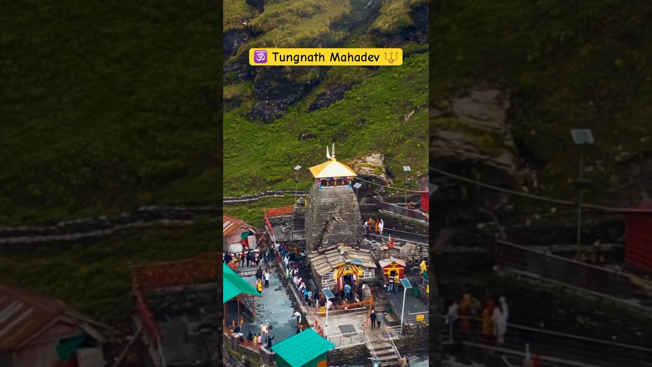 Tungnath Temple One of Panch Kedar #harharmahadev #temple #trending #shorts