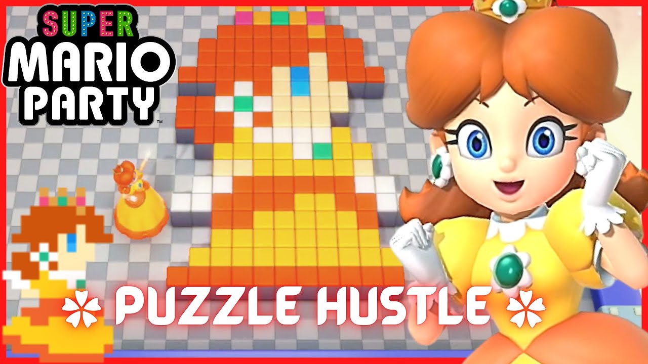 ✿ Super Mario Party - Puzzle Hustle (Daisy) ✿