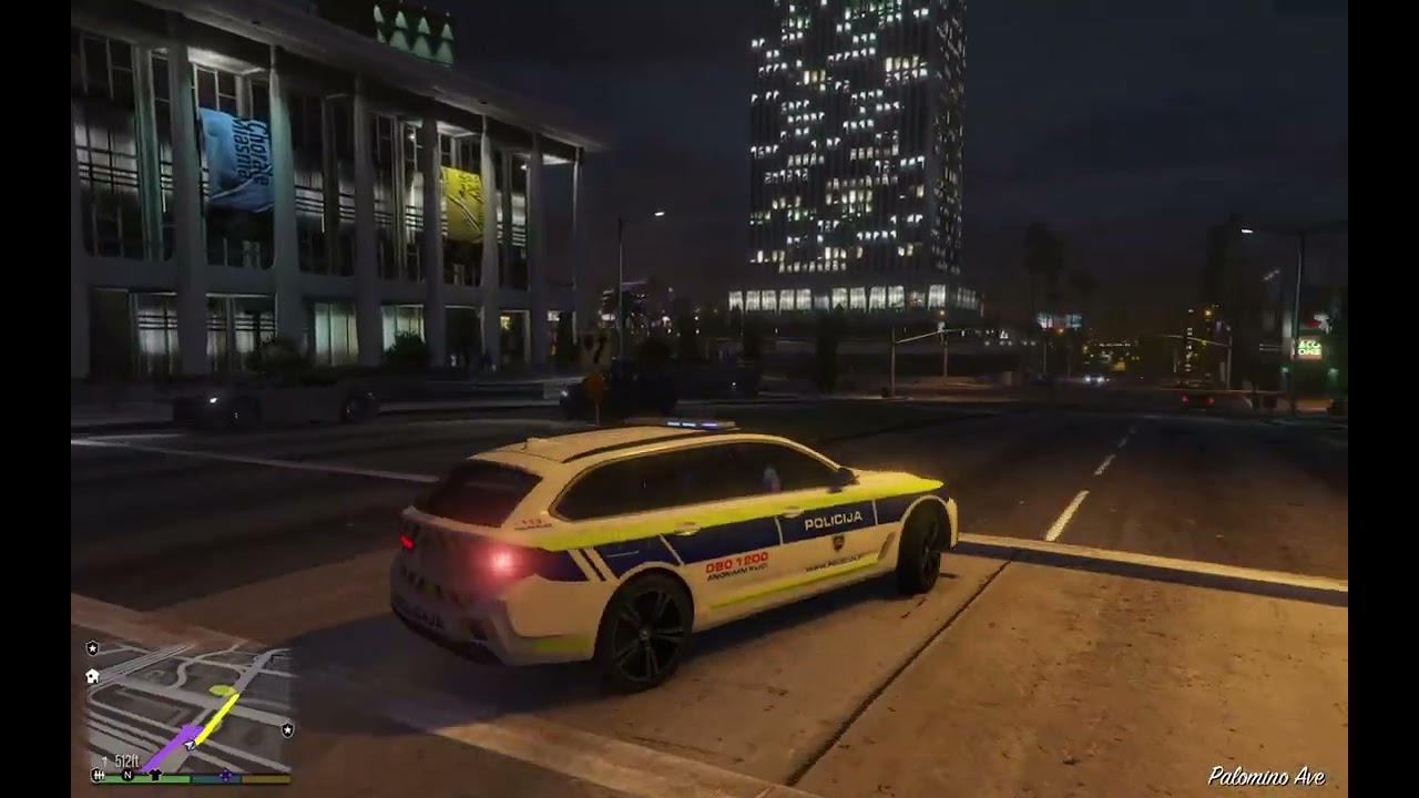 Kratka patrulja po mestu bmw 530 i