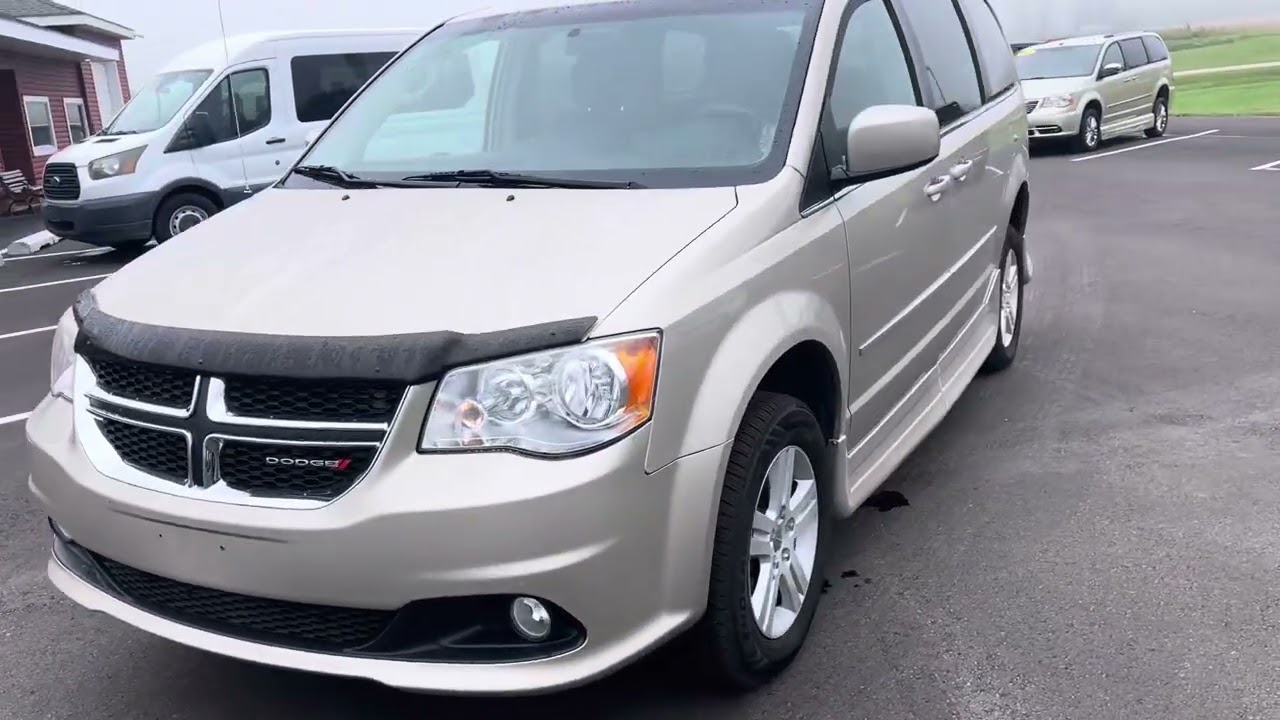 2013 Dodge grand Caravan with power side entry Rollx handicap wheelchair conversion for sale
