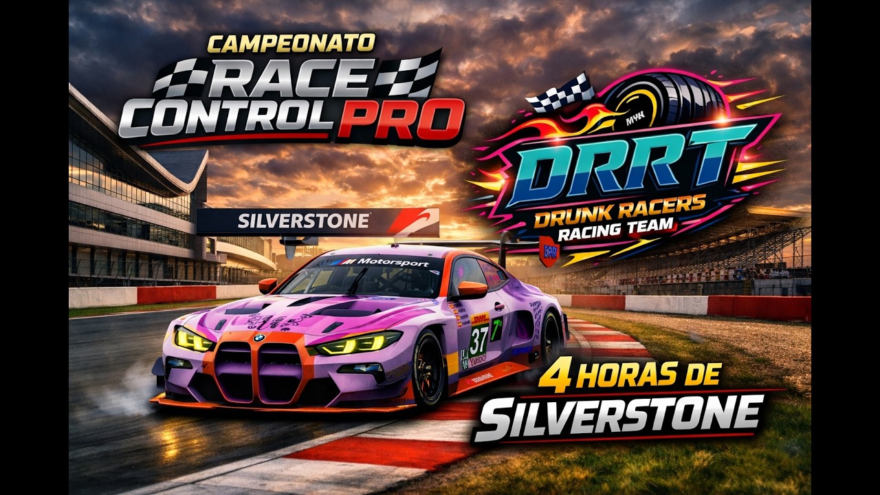 campeonato race control pro 4h silverstone