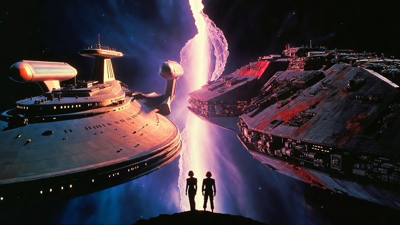 What If USS Voyager Encountered Battlestar Galactica?