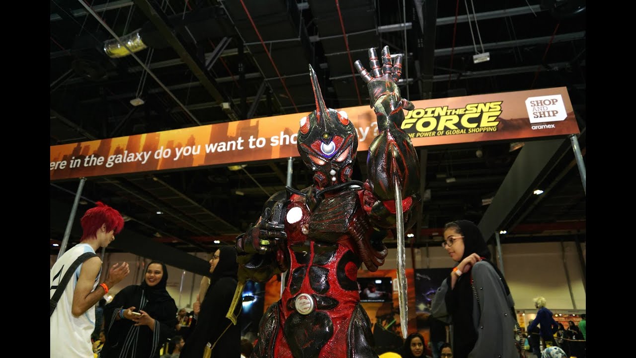 Comic Con 2015 - Cosplay - Guyver Segment - كوميكون ٢٠١٥ - كوزبلاي - مقطع غايفر