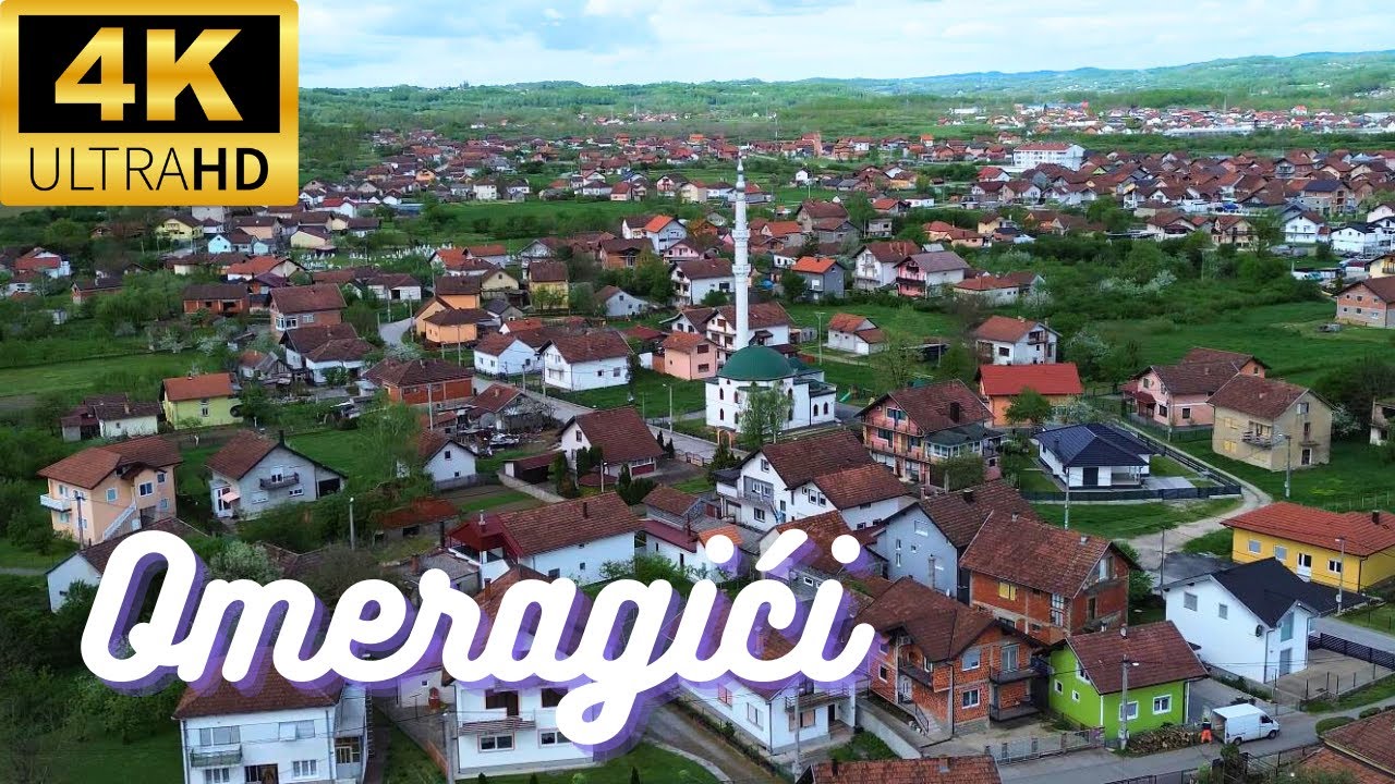 Omeragići/Lug (Derventa) : Snimka iz zraka / dron video (4K)