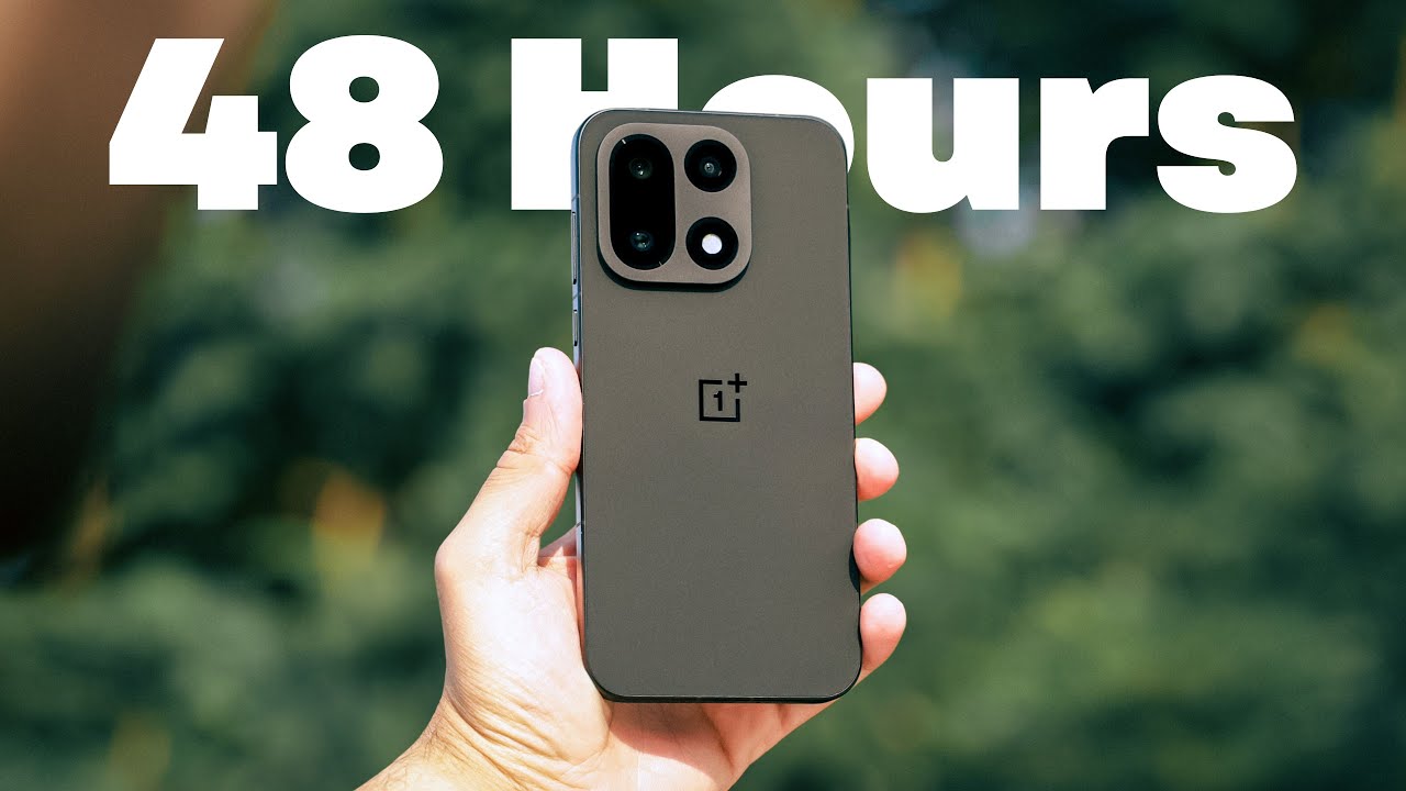 48 часов с OnePlus 15 Infinite Black!