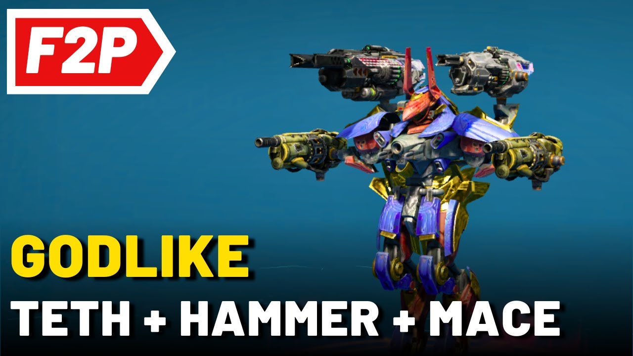 Teth Hammer Mace Cudgel - War Robots (F2P) Free to Play Gameplay (No Commentary)
