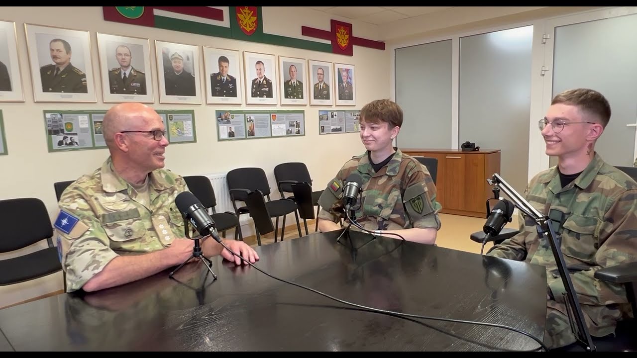 „Pilietinis atsparumas“ su NATO pajėgų integravimo vieneto Lietuvoje (NFIU) vadu plk. Peter Nielsen