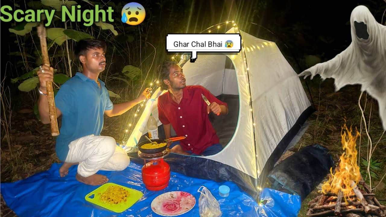 Haunted Camping in india | Real Scary Night Adventure | Camping video in india 