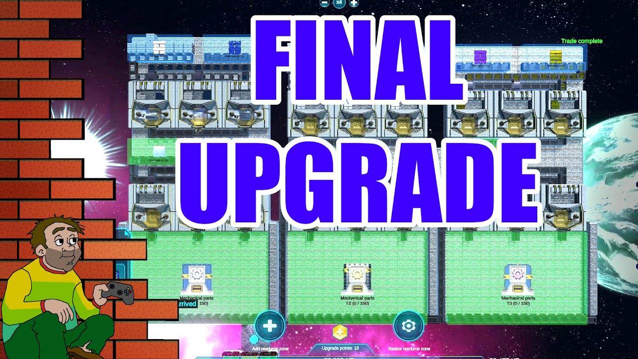 Final Upgrade (EA) - Mechanical Parts T1-3 Factory And More Capital Ship Fun - Let's Play Gameplay