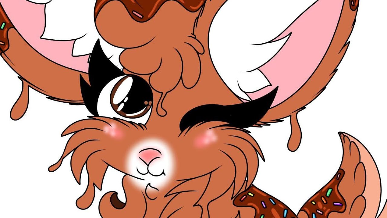 Chocolate Ice Cream Bunny ~ Ice Cream Bunnies Collection ~ (Speedpaint) 