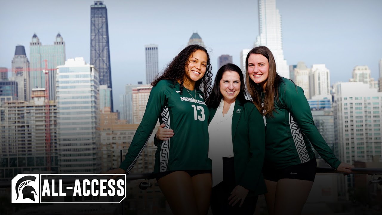 Big Ten Media Day | Spartans All-Access | Volleyball