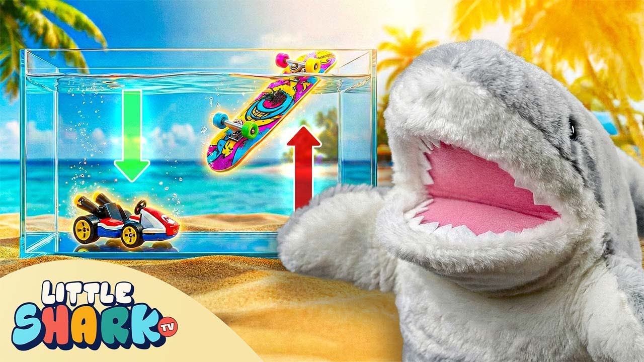 Утонет 🔽 или всплывет 🔼: Сможете угадать? 🦈💦