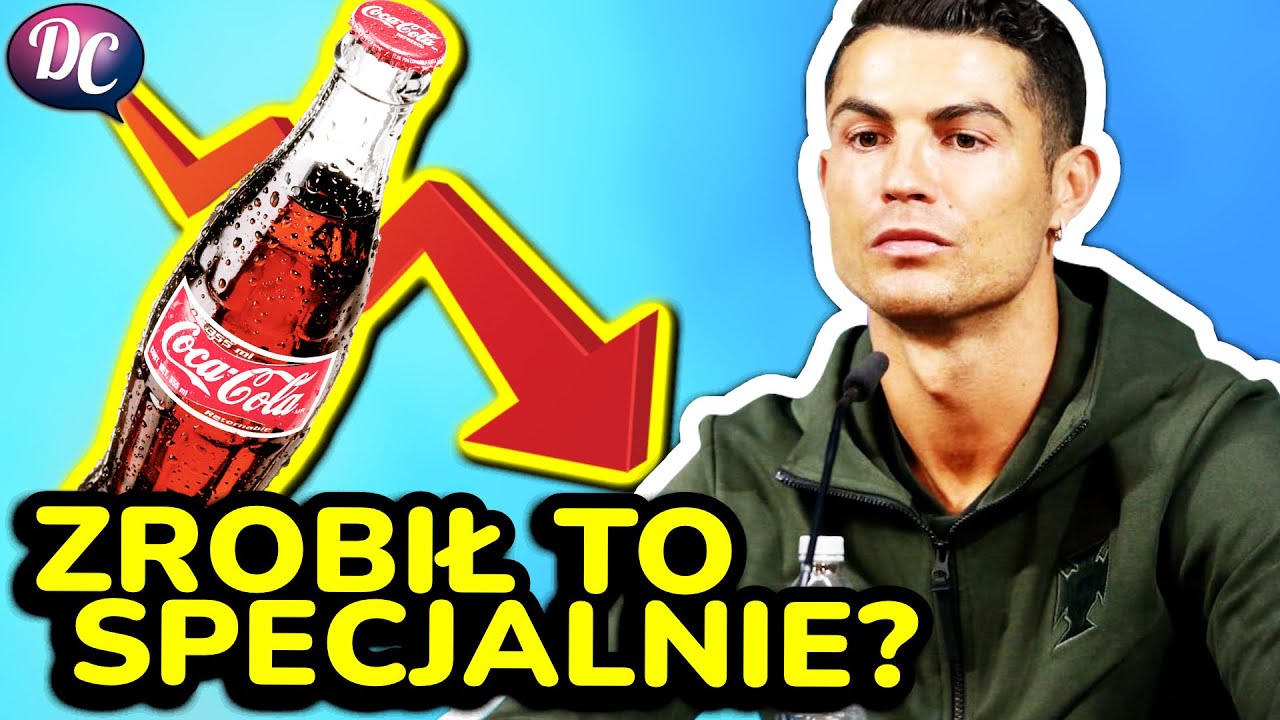 Cristiano Ronaldo - poniesie konsekwencje akcji przeciwko Coca-Coli?!