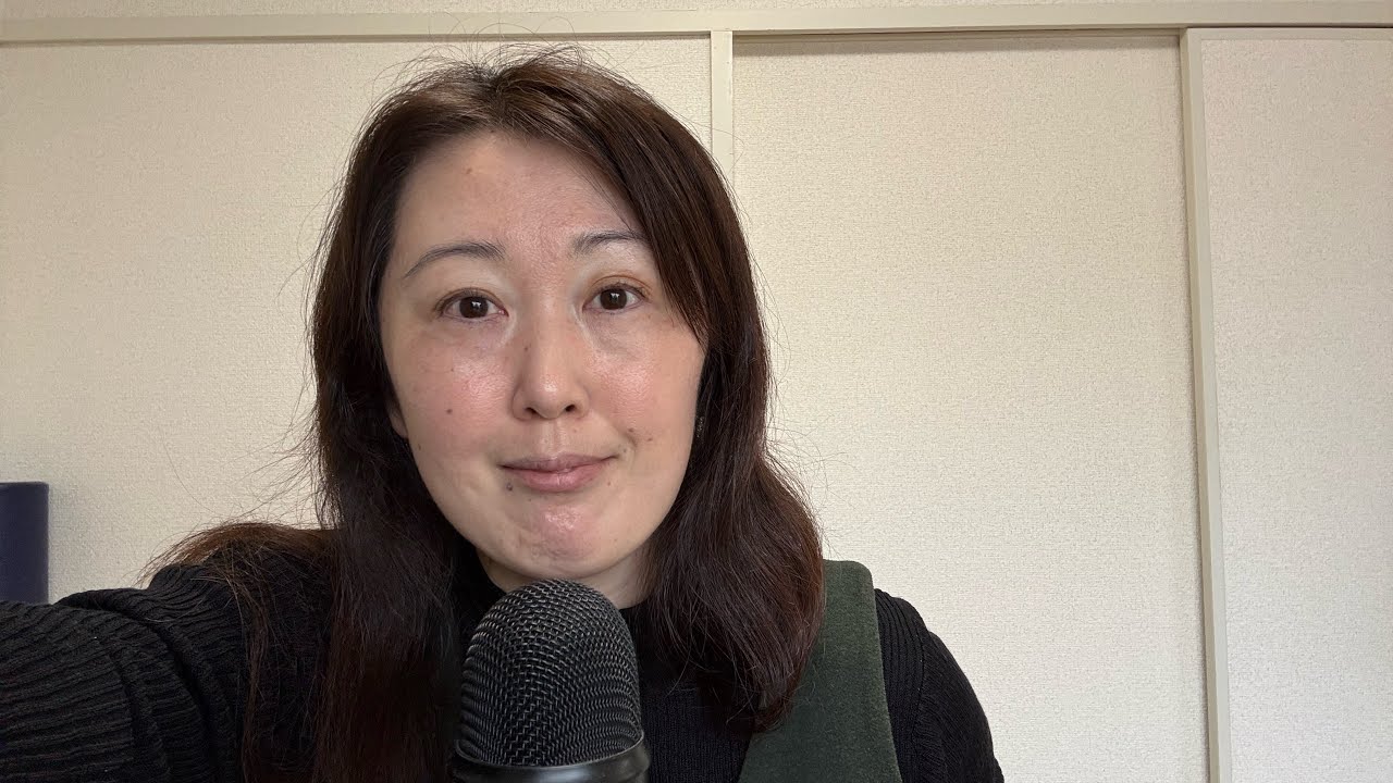 ポーチをガサゴソしながら雑談45分🩷ASMR/whispering🩷囁き🩷talking🩷