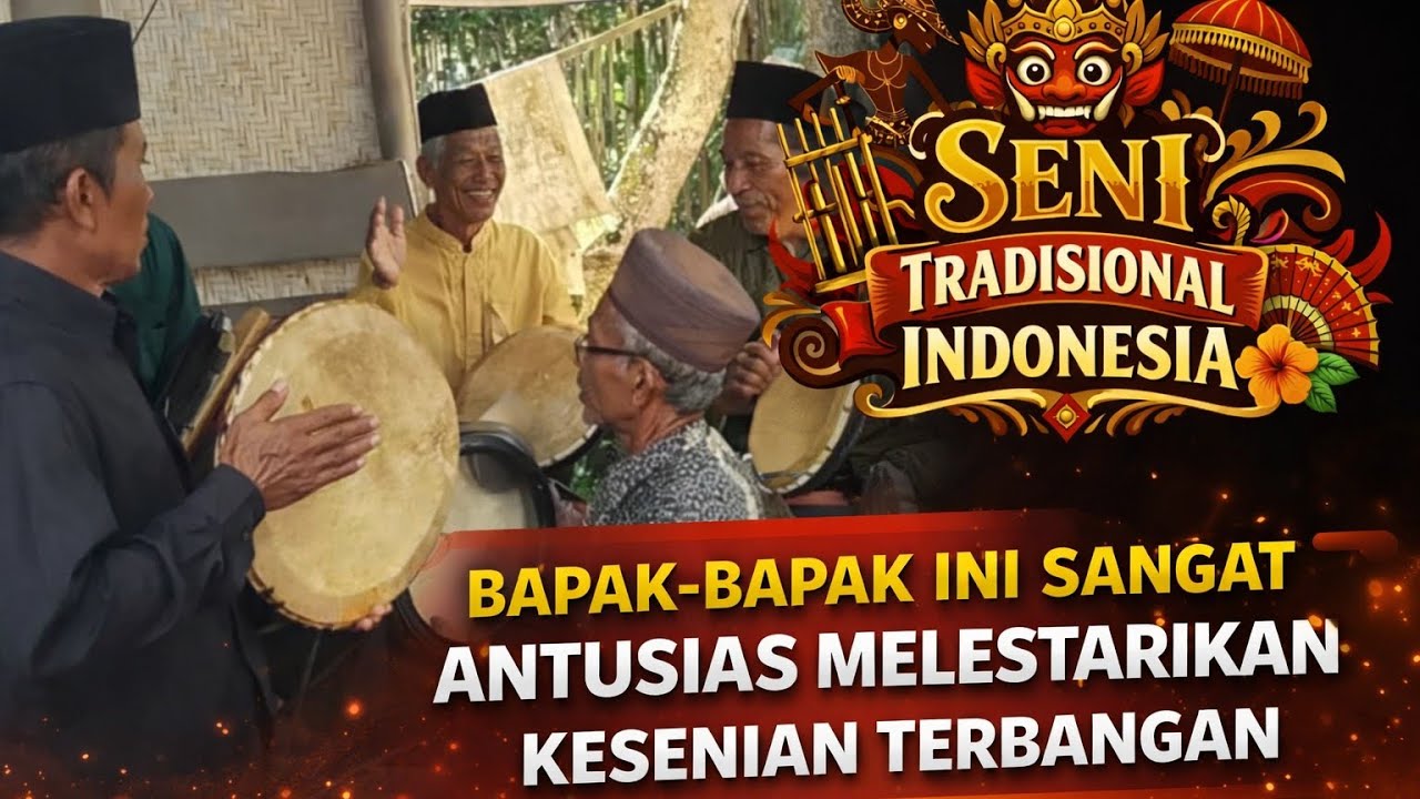 MAKIN TUA MAKIN JADI ‼️KEHEBOHAN BAPAK - BAPAK MELESTARIKAN KESENIAN TERBANGAN 