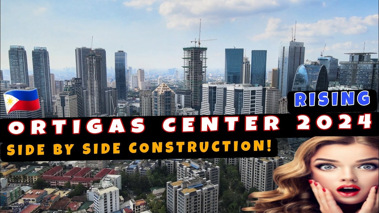 Rising Skyline of Ortigas Center Side by Side Construction! 🇵🇭