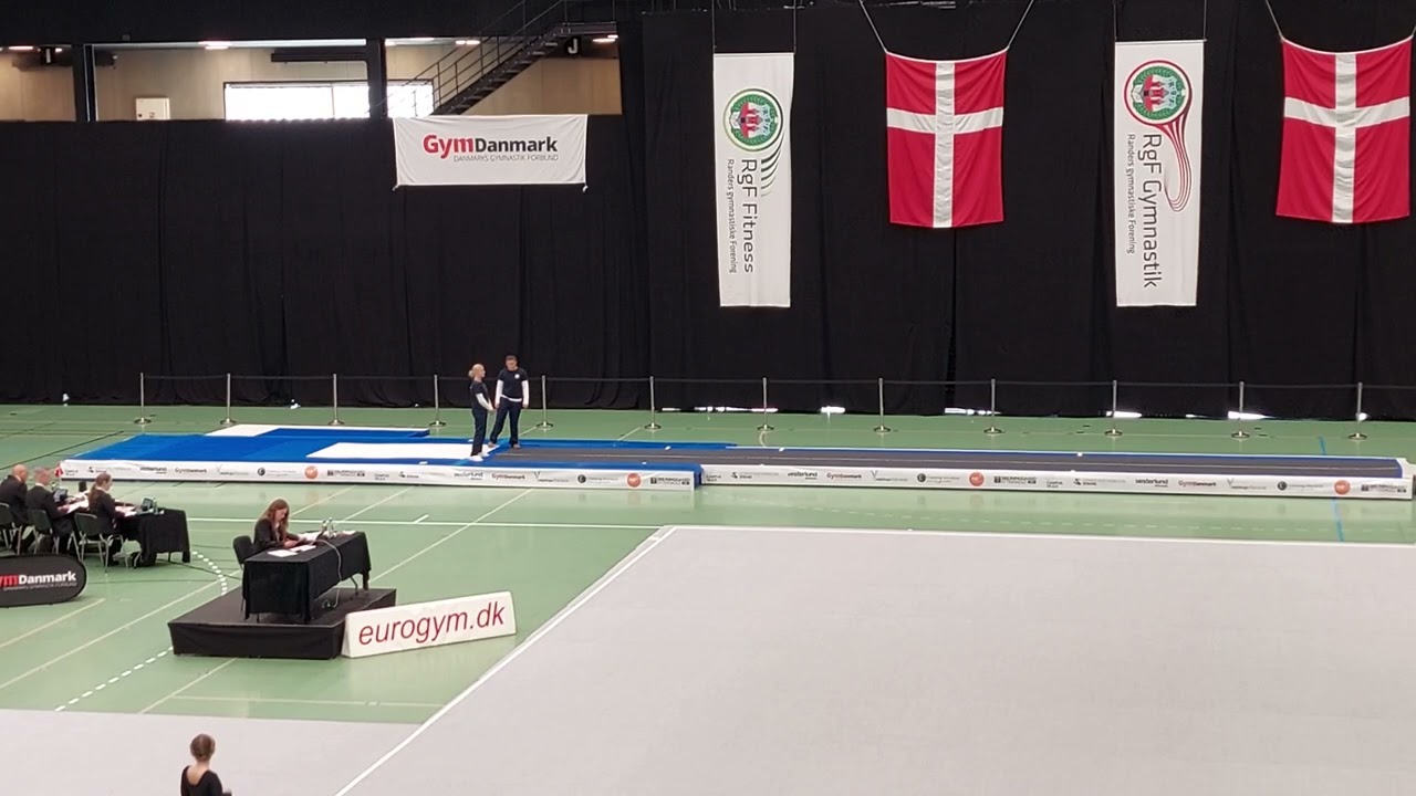 LNI TeamGym Juniorpiger - DM Danmarksserien 1. runde 2025 - Bane