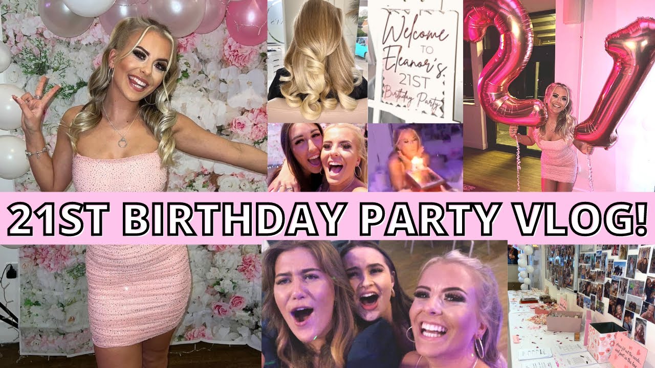21ST BIRTHDAY PARTY VLOG!!!